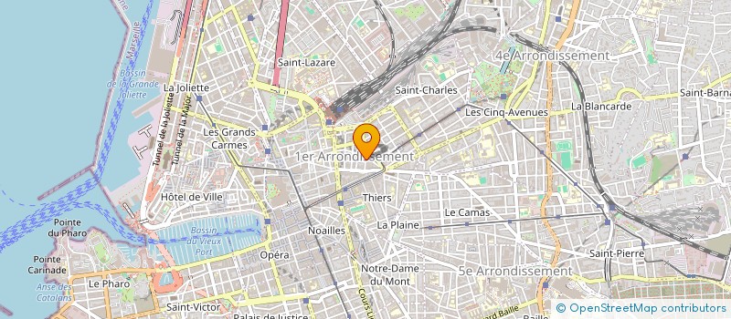 localisation de l'entreprise PROGIDIF à MARSEILLE