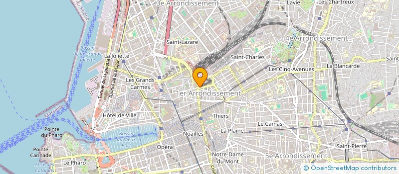 localisation de l'entreprise PROGILINE à MARSEILLE