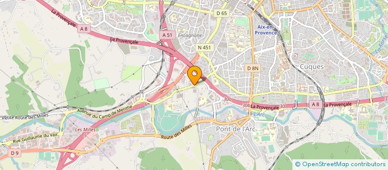 localisation de l'entreprise PROGIMMO à AIX-EN-PROVENCE