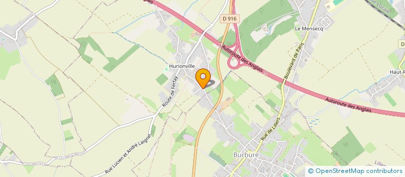 localisation de l'entreprise PROGIMMO  LILLERS