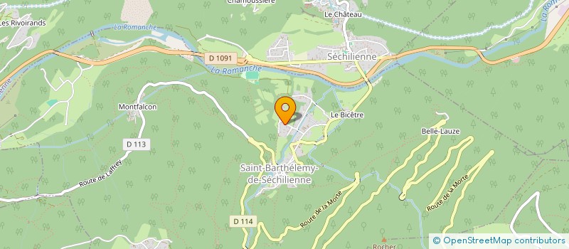 localisation de l'entreprise PROGLASS RHONE-ALPES à VIZILLE