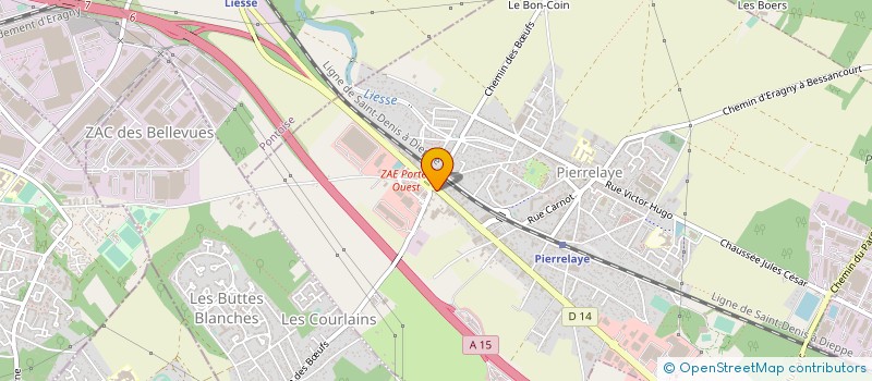 localisation de l'entreprise PROGNON BUILDING SERVICES à CORMEILLES-EN-VEXIN