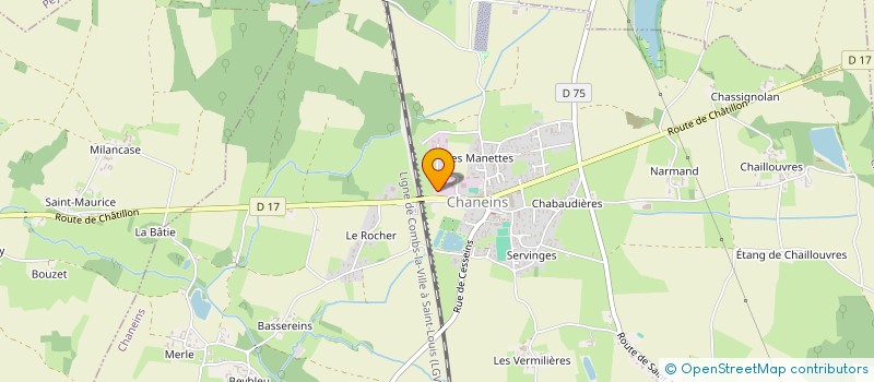 localisation de l'entreprise PROGO-RENOALU  CHANEINS