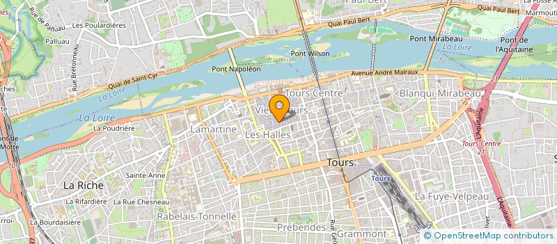 localisation de l'entreprise PROGRA JAZZ TOURS à TOURS