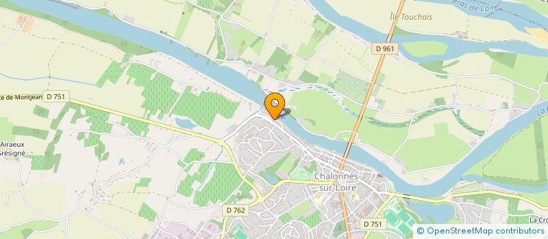 localisation de l'entreprise PROGRAAL  CHALONNES-SUR-LOIRE