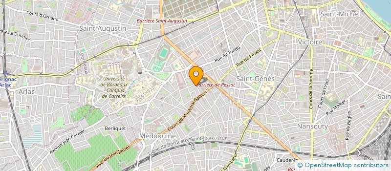 localisation de l'entreprise PROGRAM-IMMO à BORDEAUX