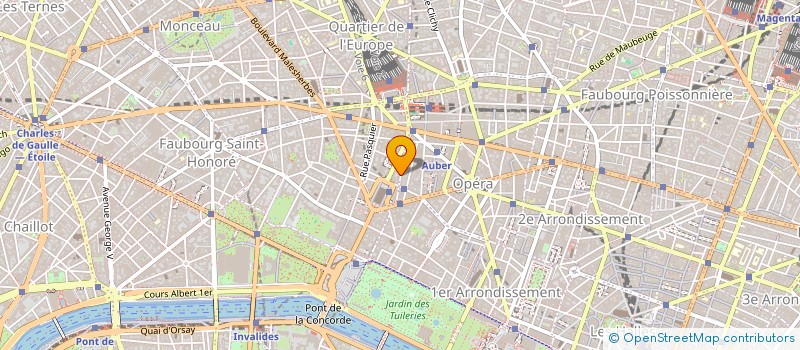 localisation de l'entreprise PROGRAMMA ELECTRIC à PARIS
