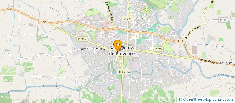 localisation de l'entreprise PROGRAMMATION ET DIFFUSION D OEUVRES D ART  SAINT-REMY-DE-PROVENCE