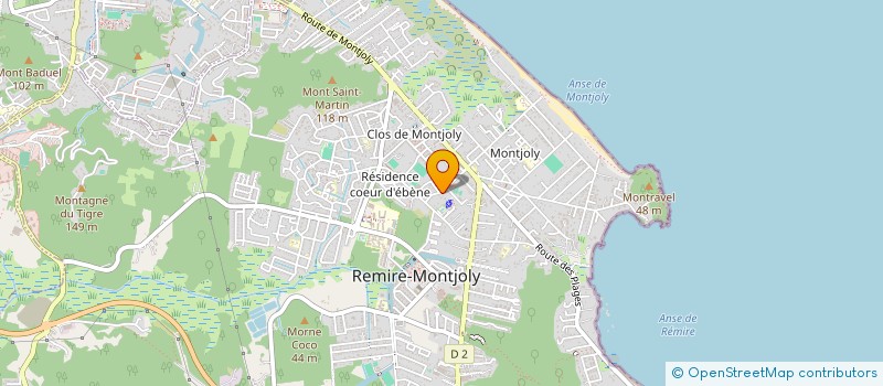 localisation de l'entreprise PROGRAMME D'APPUI SOCIAL ET SOLIDAIRE  REMIRE-MONTJOLY