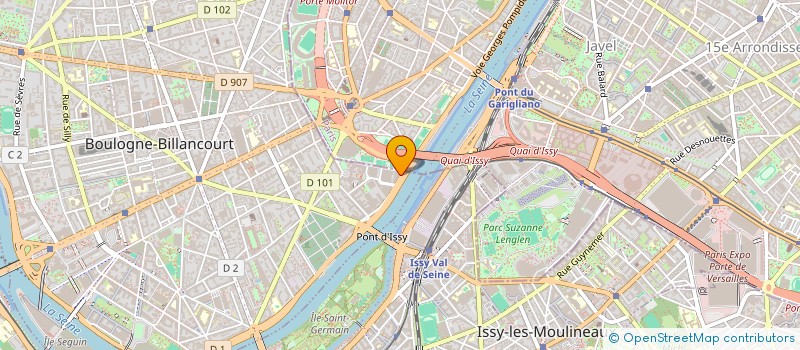 localisation de l'entreprise PROGRAMMES EUROPEENS FRANCOPHONES AUDIOVISUELS SPECIAUX 35 - PREFAS 35  BOULOGNE-BILLANCOURT