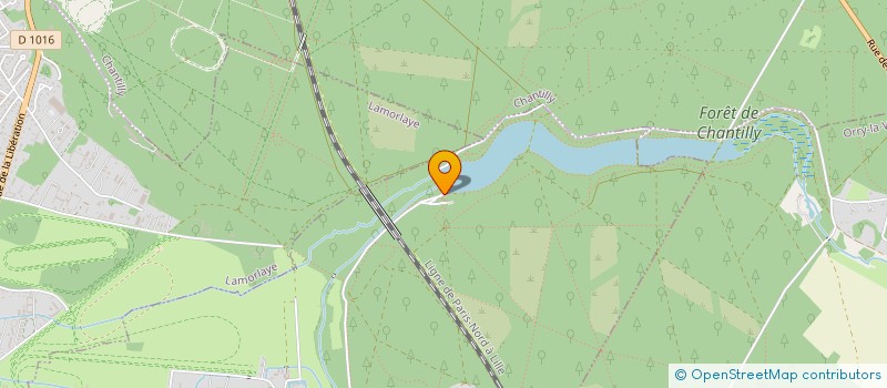 localisation de l'entreprise PROGREDI  COYE-LA-FORET