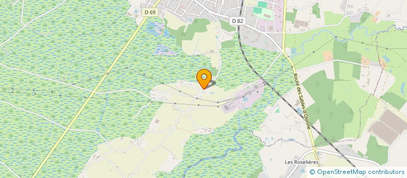 localisation de l'entreprise PROGREDI  SOULLANS