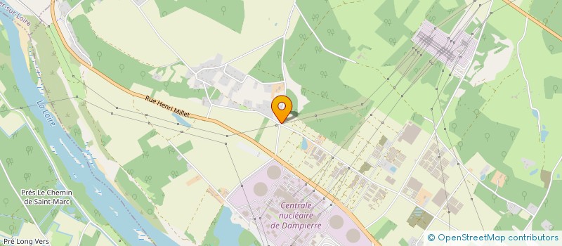 localisation de l'entreprise PROGREF à DAMPIERRE-EN-BURLY