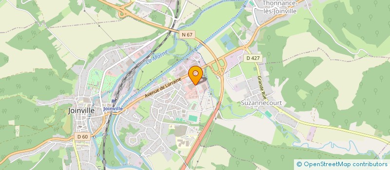 localisation de l'entreprise PROGRES EN VUE à JOINVILLE