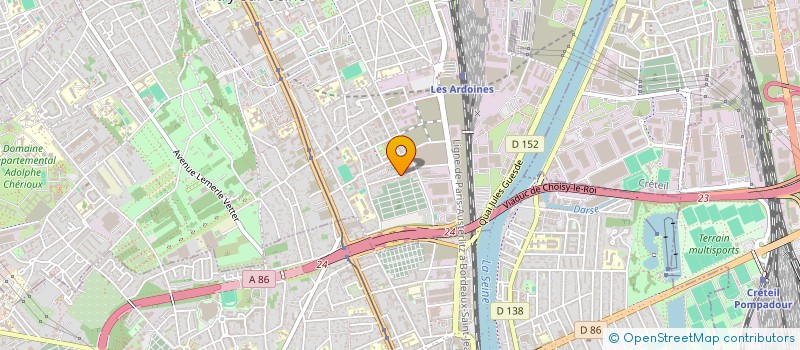 localisation de l'entreprise PROGRES MECANIC à VITRY-SUR-SEINE