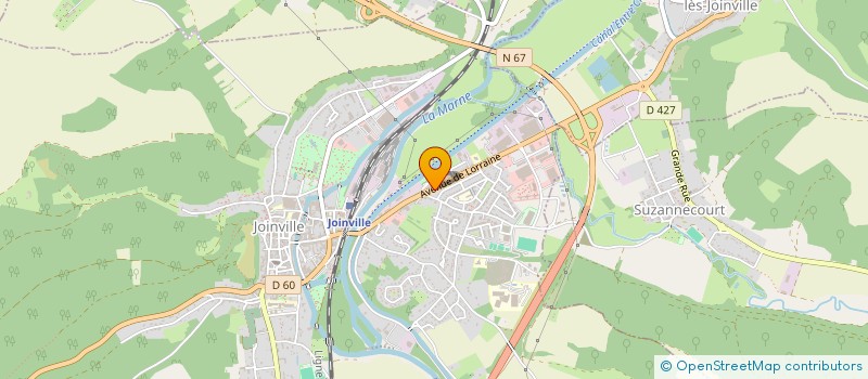 localisation de l'entreprise PROGRES OPTIC à JOINVILLE