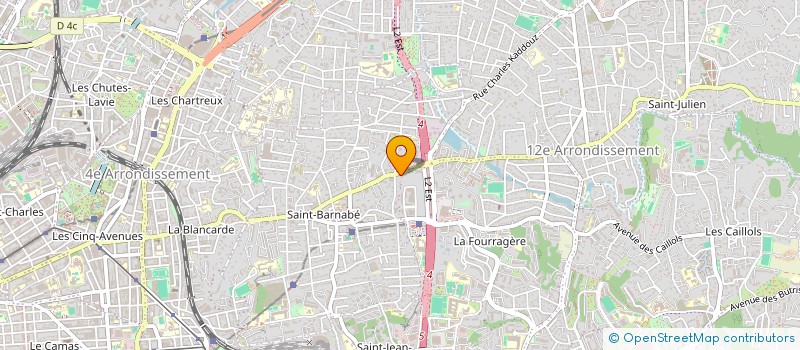 localisation de l'entreprise PROGRESCIENCE à MARSEILLE