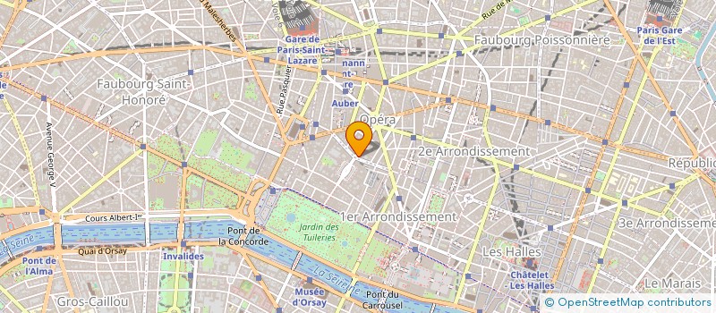 localisation de l'entreprise PROGRESS à PARIS
