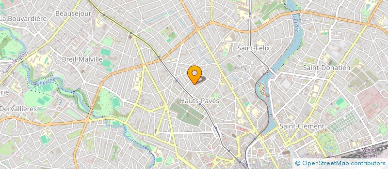 localisation de l'entreprise PROGRESS à NANTES