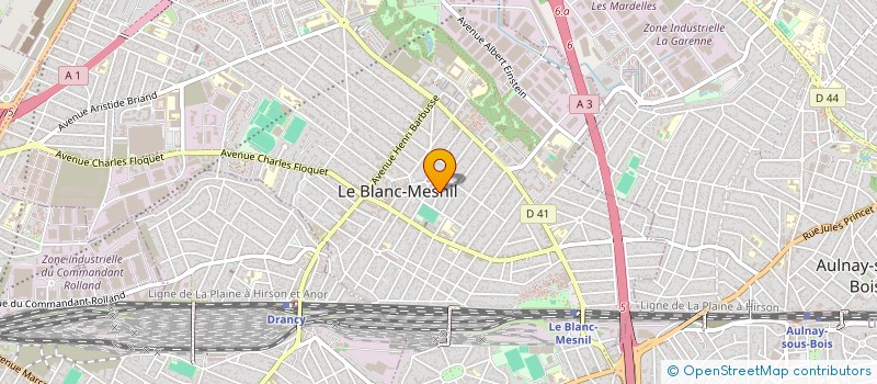 localisation de l'entreprise PROGRESS à LE BLANC-MESNIL