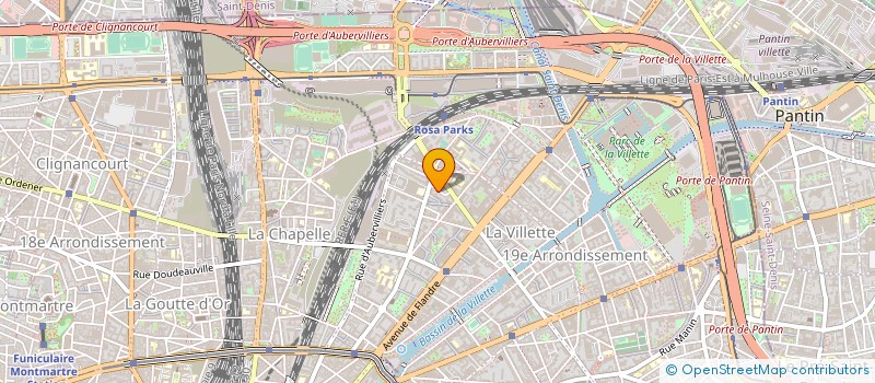localisation de l'entreprise PROGRESS EDITION ET COMMUNICATION à PARIS