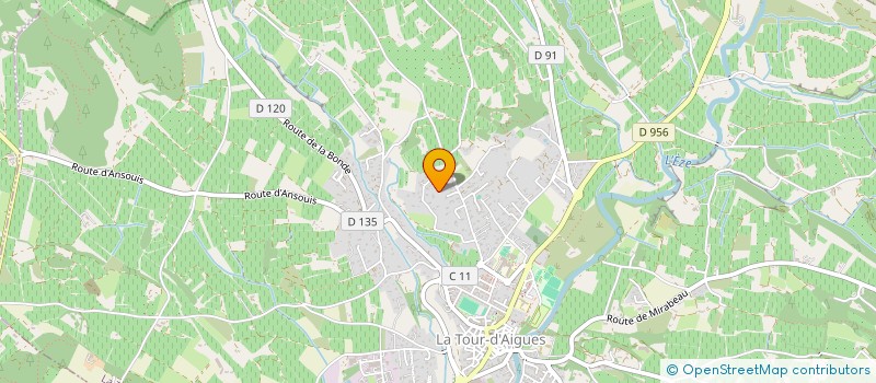 localisation de l'entreprise PROGRESS.IO  LA TOUR-D'AIGUES