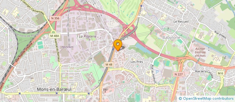localisation de l'entreprise PROGRESS SARL à VILLENEUVE-D'ASCQ