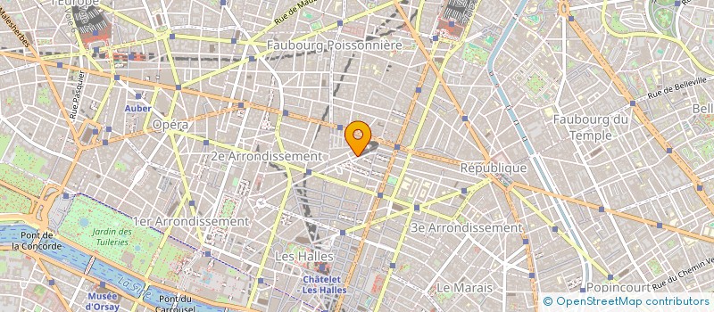 localisation de l'entreprise PROGRESSIF à PARIS