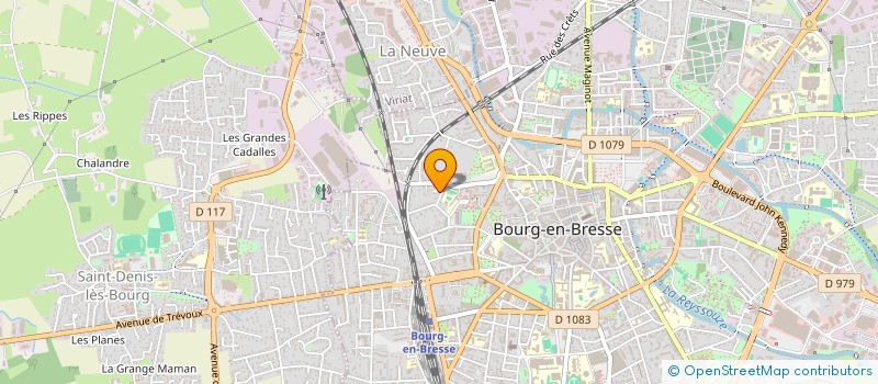 localisation de l'entreprise PROGRESSONS à BOURG-EN-BRESSE
