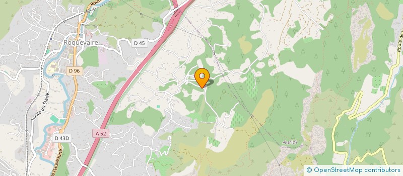 localisation de l'entreprise PROGRESSUR  ROQUEVAIRE