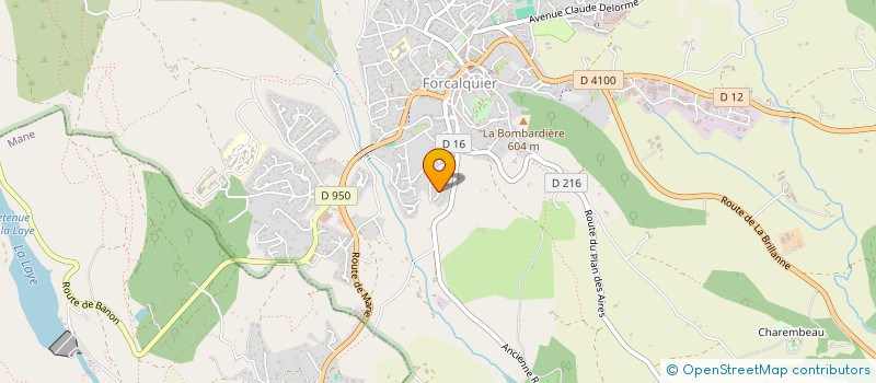 localisation de l'entreprise PROGUARD SECURITE à FORCALQUIER