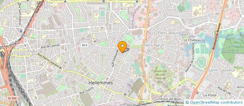 localisation de l'entreprise PROHABITAT à LILLE