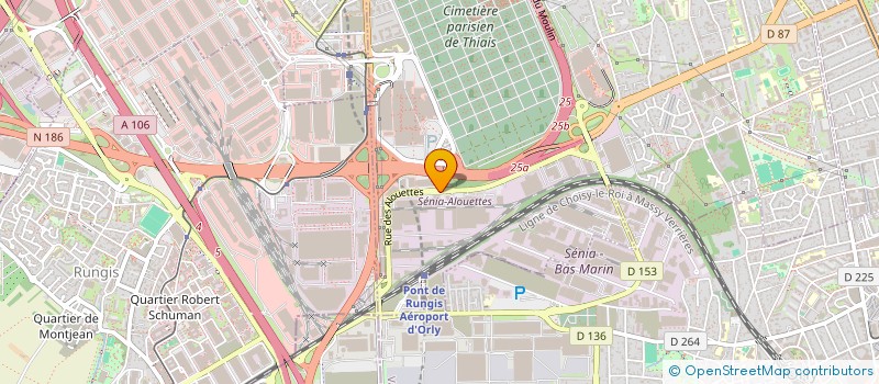 localisation de l'entreprise PROHALF à THIAIS