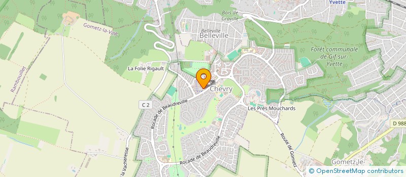 localisation de l'entreprise PROHANCYBER à GIF-SUR-YVETTE