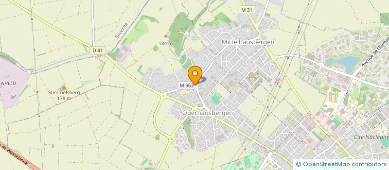 localisation de l'entreprise PROHD  VOUZIERS