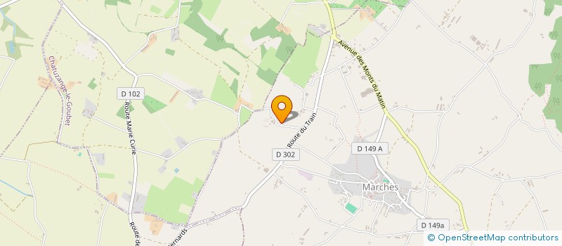 localisation de l'entreprise PROHET à MARCHES