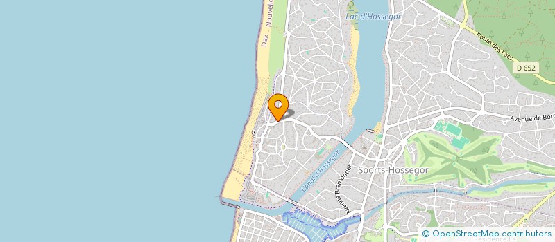 localisation de l'entreprise PROHIBISTRO HOSSEGOR  SOORTS-HOSSEGOR