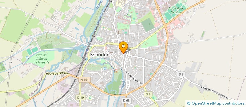 localisation de l'entreprise PROHIBITION à ISSOUDUN