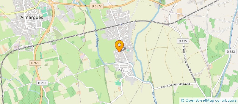 localisation de l'entreprise PROHIN  LE CAILAR