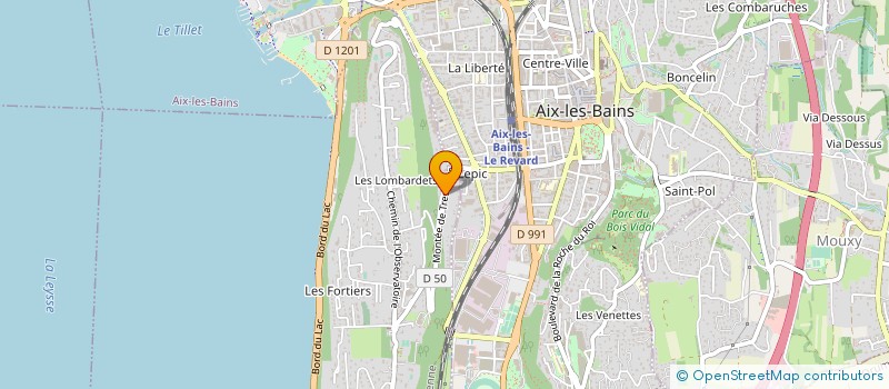 localisation de l'entreprise PROHITEC  TRESSERVE