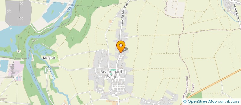 localisation de l'entreprise PROHUMA SERVICES  BEAUREGARD-L'EVEQUE