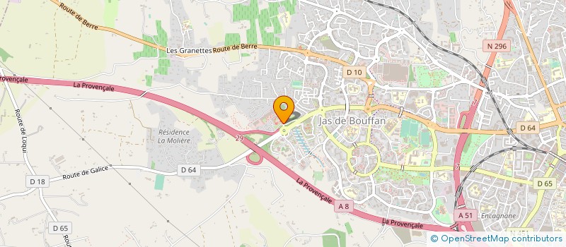 localisation de l'entreprise PROIM à AIX-EN-PROVENCE