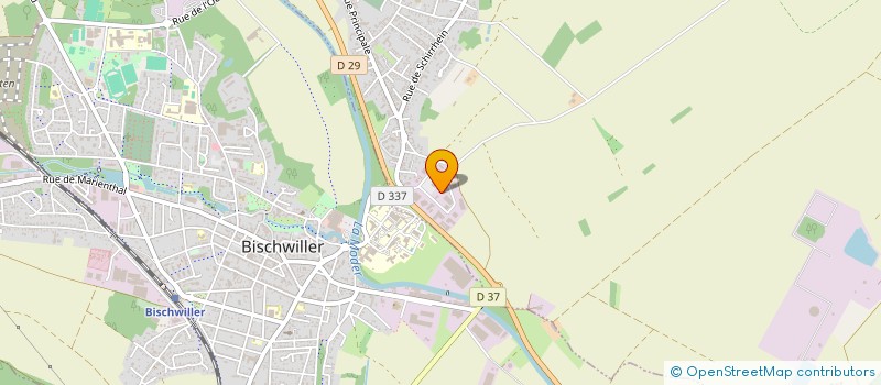 localisation de l'entreprise PROIMEX à OBERHOFFEN-SUR-MODER