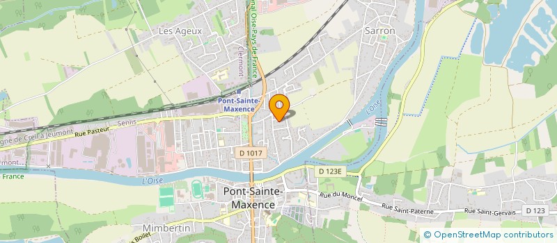 localisation de l'entreprise PROIMMO  PONT-SAINTE-MAXENCE