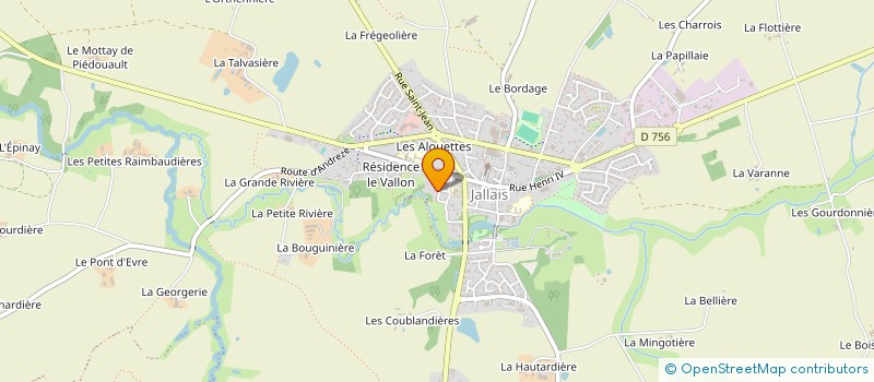 localisation de l'entreprise PROJ AUTOMATION à BEAUPREAU-EN-MAUGES