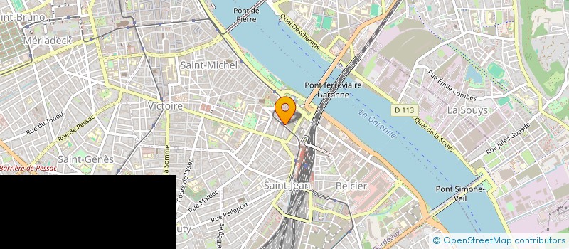 localisation de l'entreprise PROJ&O CONSULTING  BORDEAUX