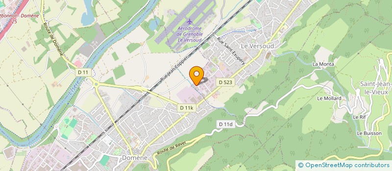 localisation de l'entreprise PROJECSON à LE VERSOUD