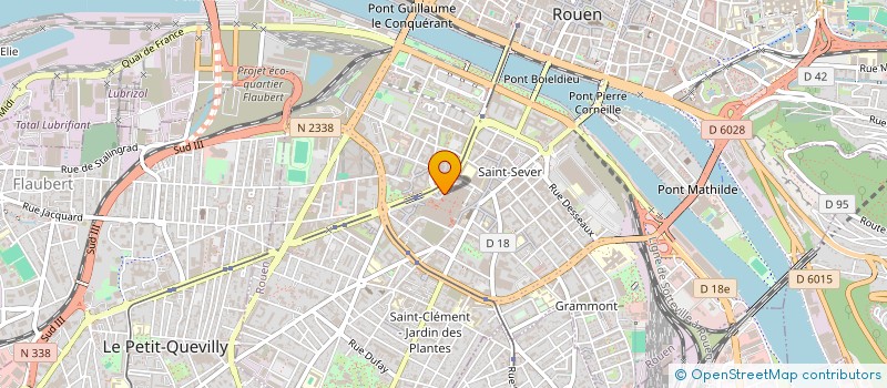 localisation de l'entreprise PROJECT à ROUEN