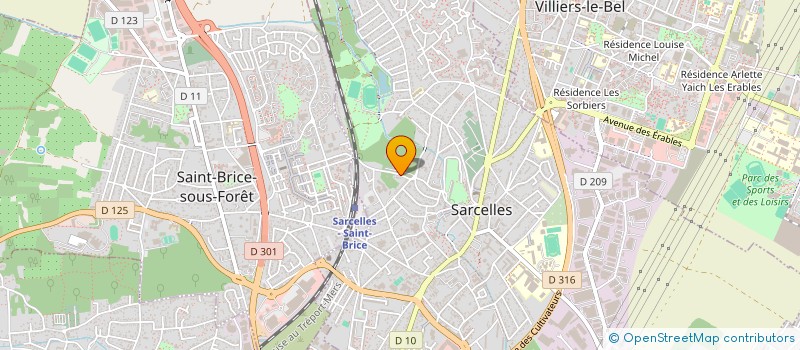 localisation de l'entreprise PROJECT AND ORGANIZATION  SARCELLES