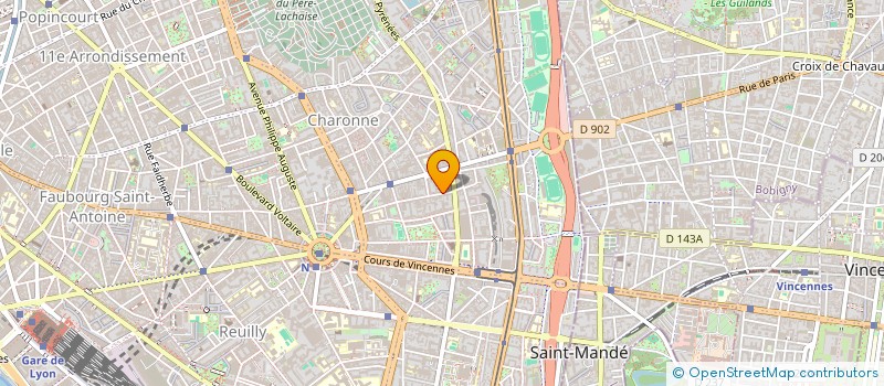 localisation de l'entreprise PROJECT ASSIST INFORMATIQUE à PARIS
